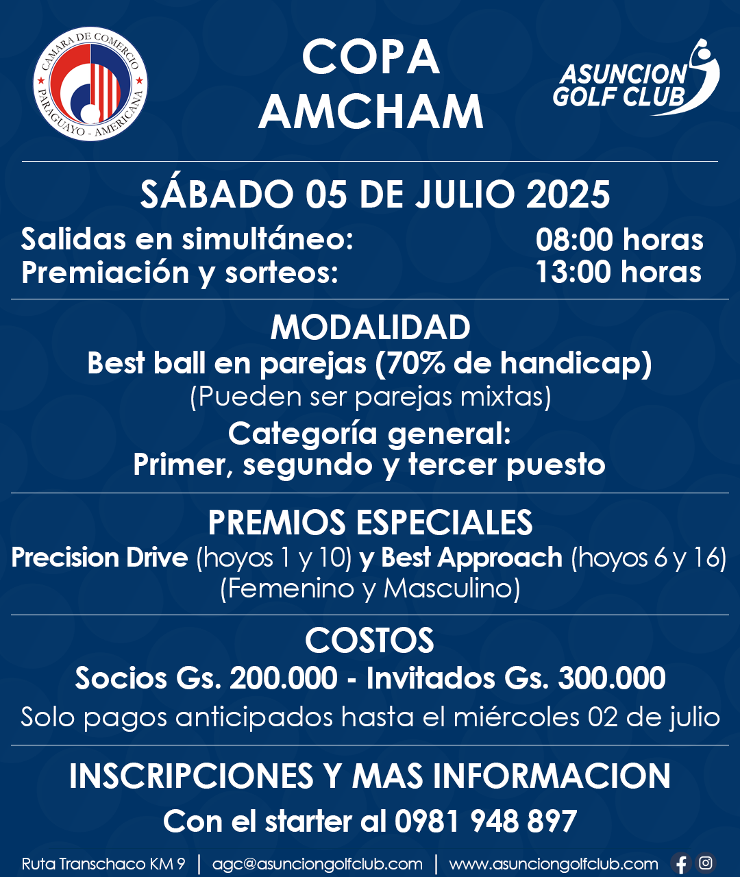 Inscripciones abiertas 