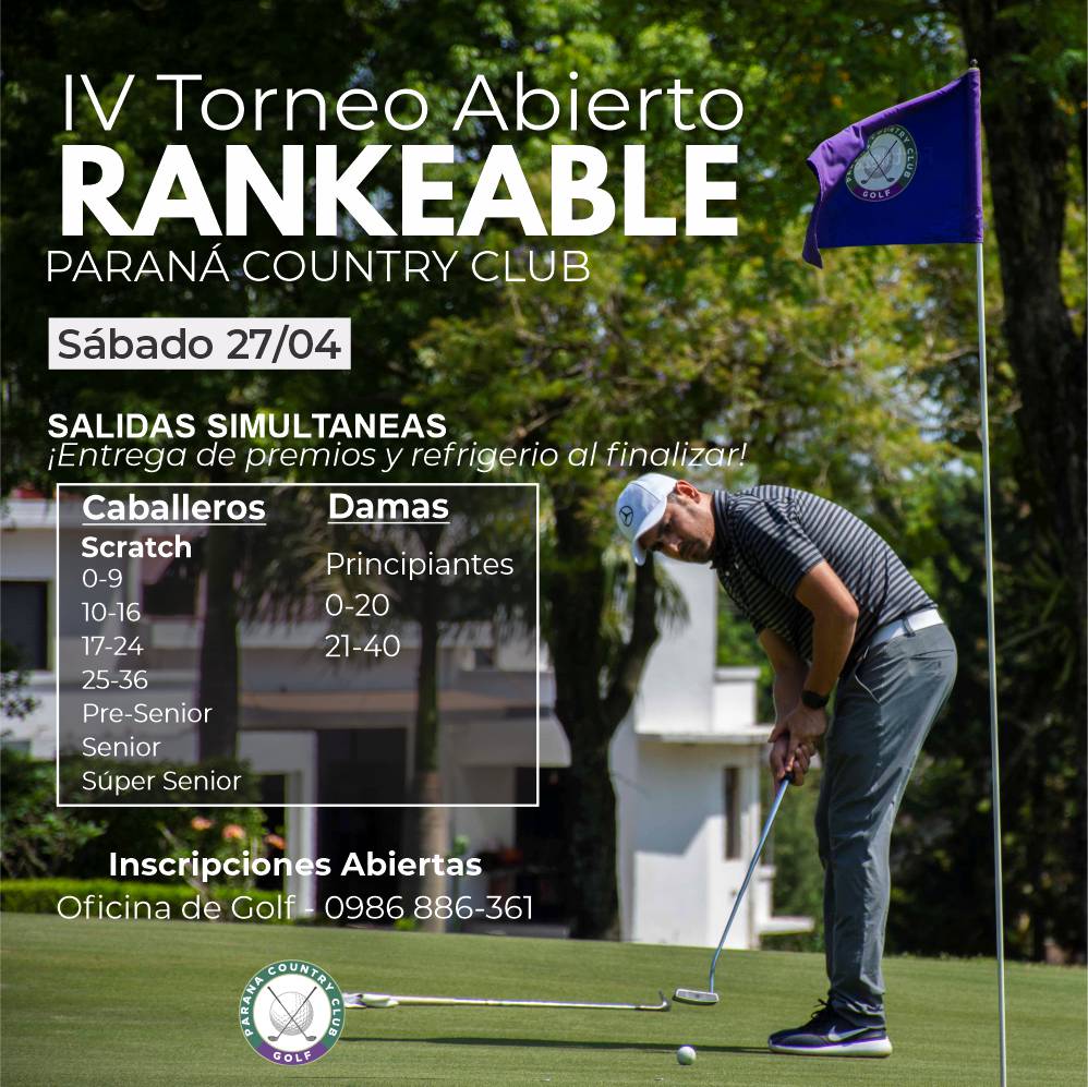 IV Abierto Rankeable