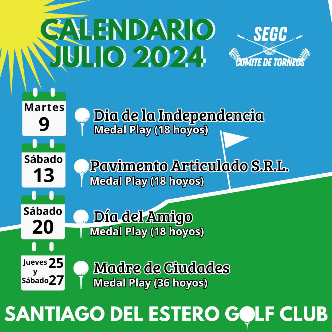 CALENDARIO JULIO 2024