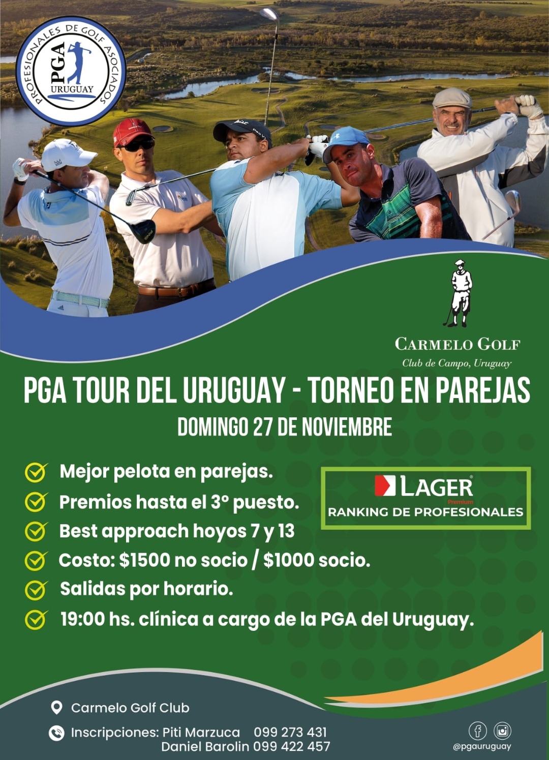 Torneo PGA de Uruguay y Aficionados