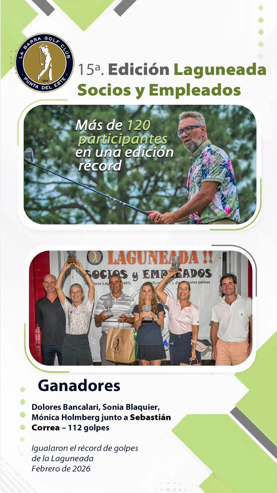 ¡Casi récord de cancha!