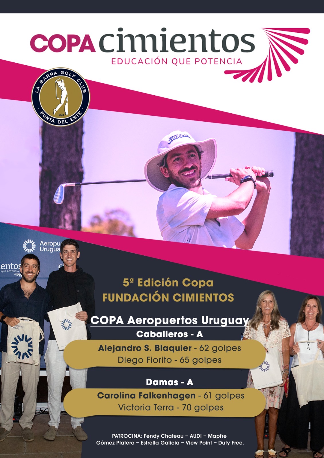 Cimientos en La Barra Golf