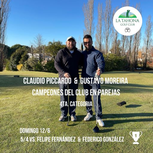 Campeonato del Club en Parejas - 4ta. Categora 