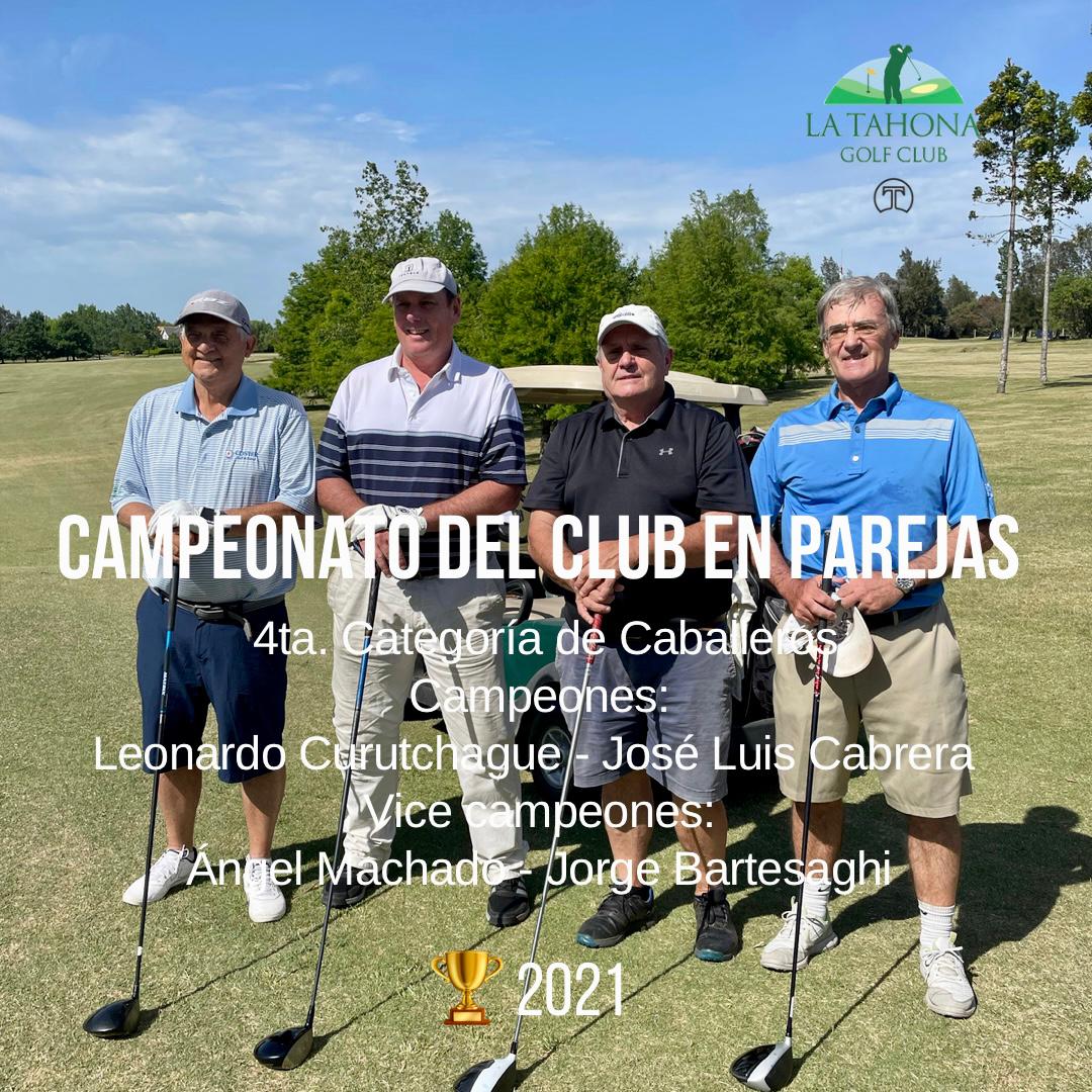 Campeonato del Club en Parejas - 4ta. Categora