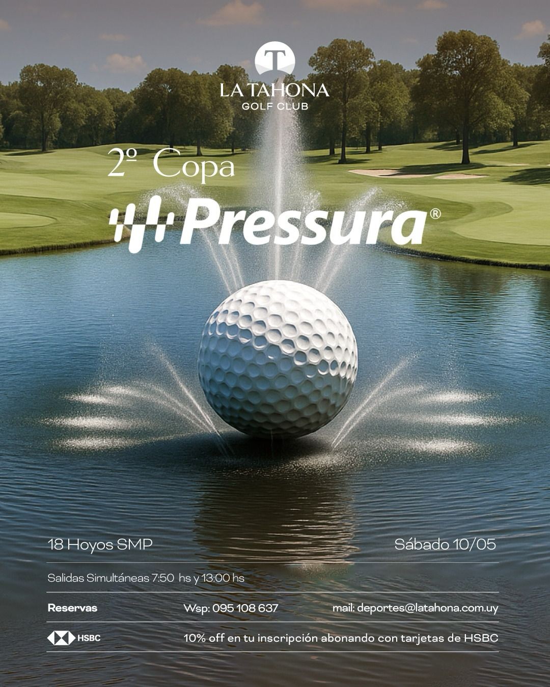 2º COPA PRESSURA - INSCRIPCIONES ABIERTAS PARA EL SÁBADO 10/5