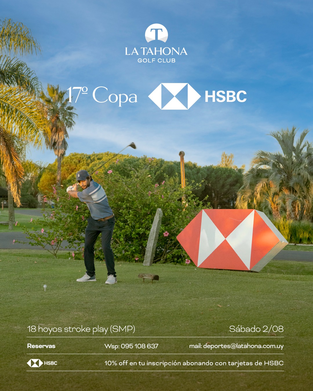 17º COPA HSBC - SÁBADO 2/8 - CONDICIONES Y BANDERAS