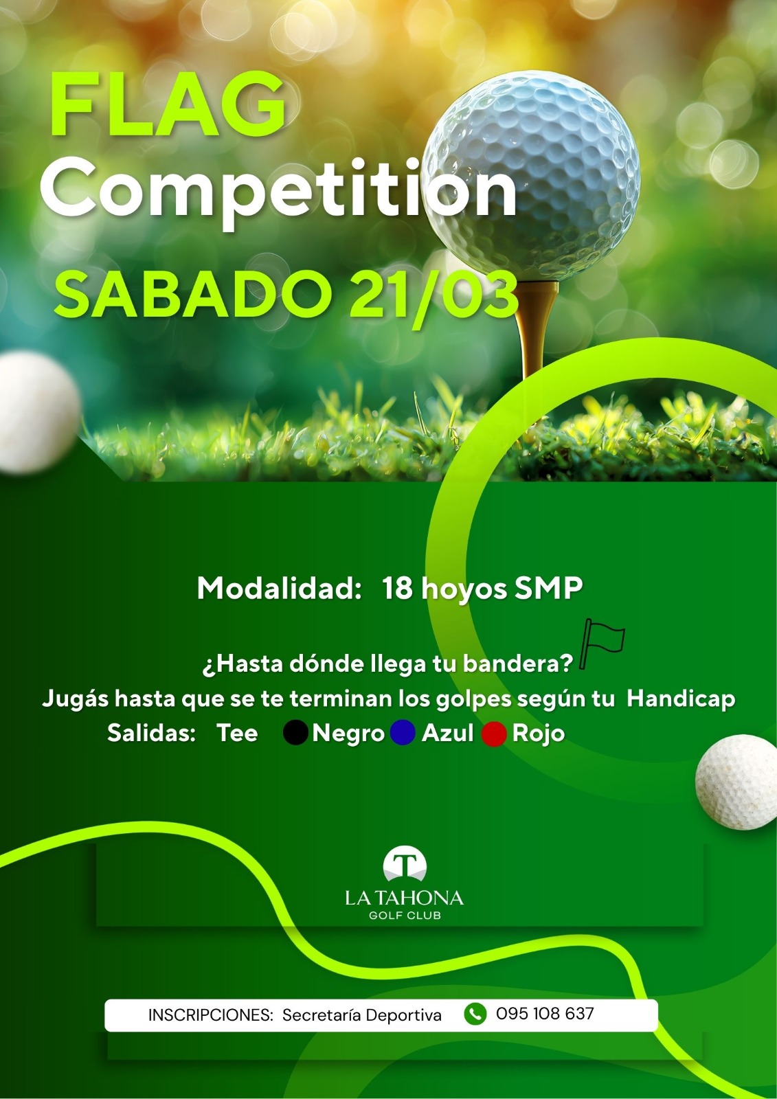 FLAG COMPETITION - SÁBADO 21/3 