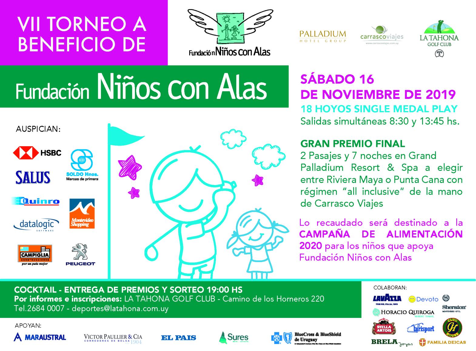 Premio Fundacin Nios con Alas 2019 :: Sab. 16/11
