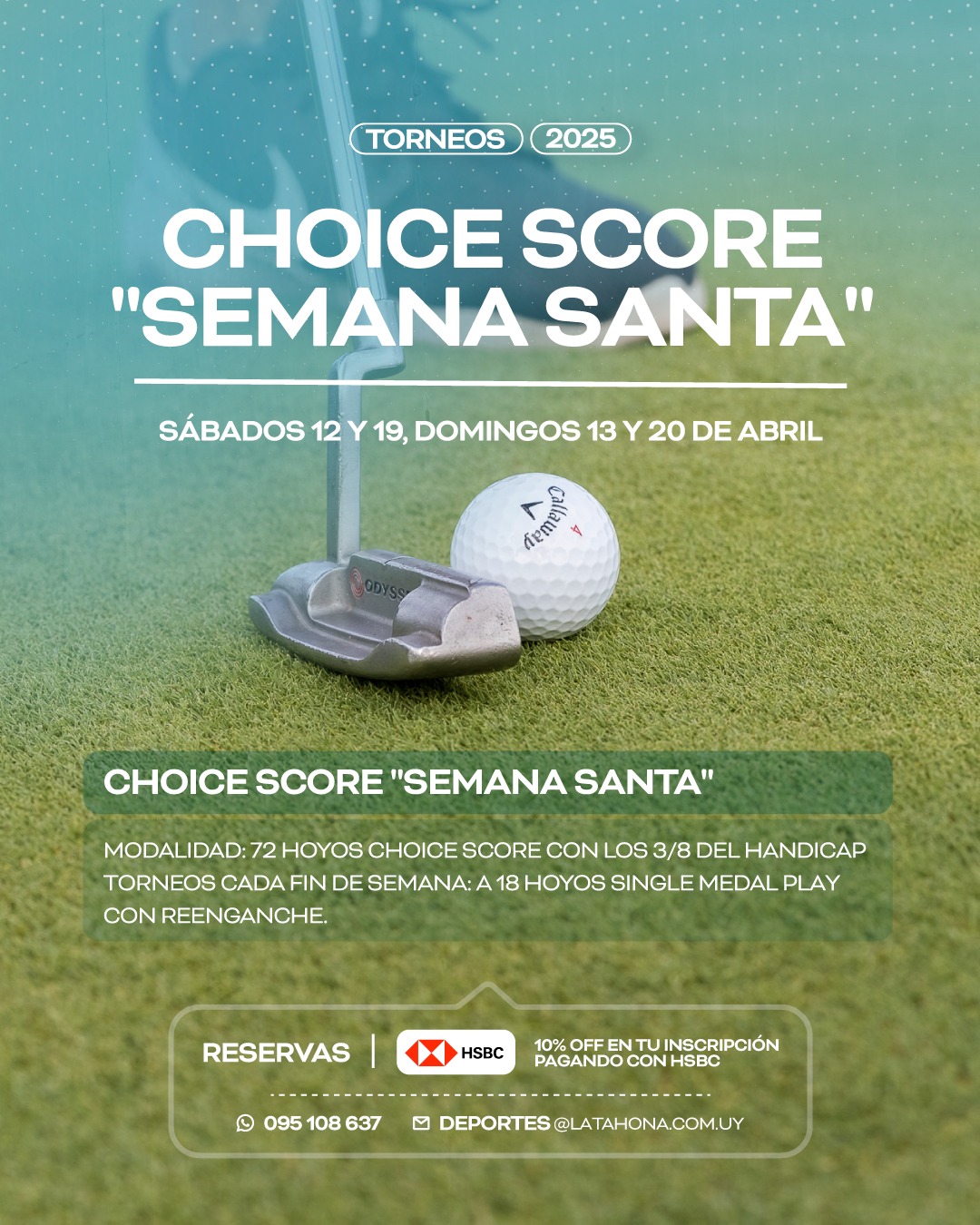 CHOICE SCORE SEMANA SANTA - DEL 12 AL 21 DE ABRIL - CONDICIONES DE JUEGO