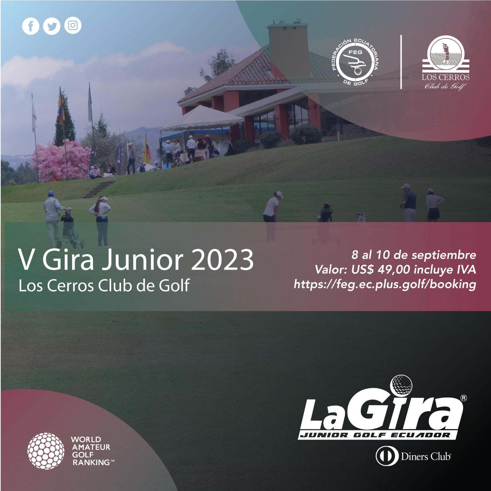 Gira Junior de los Cerros Club de Golf 2023