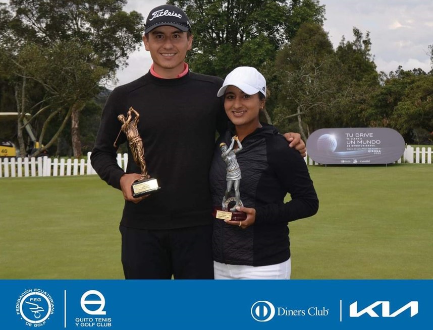 Felipe Garcs y Anika Veintemilla ganaron el Abierto Nacional del QTGC 2024