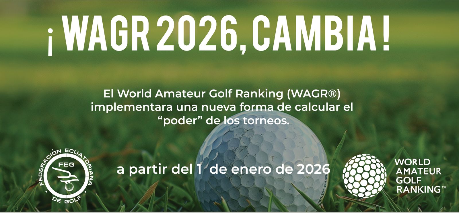 Actualización de criterios WAGR 2026