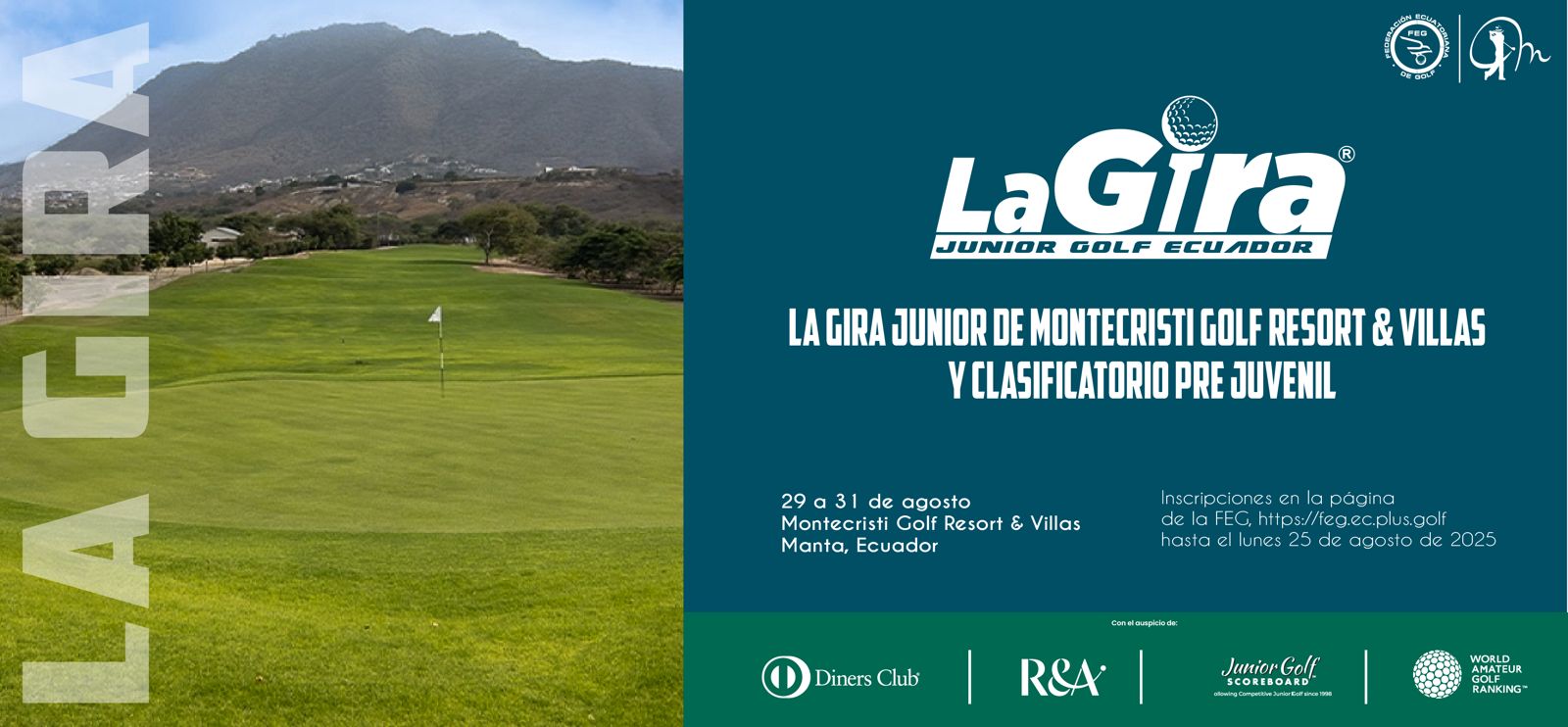 Gira Junior de Montecristi Golf y Clasificatorio a Sudamericano Prejuvenil