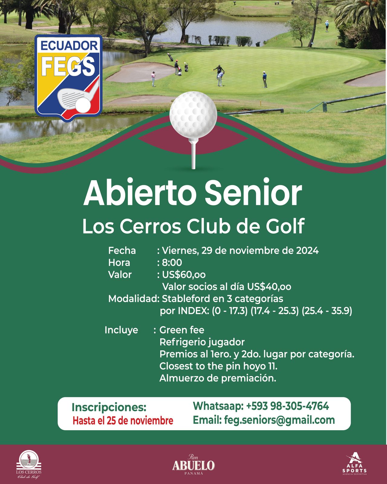 Abierto Nacional Senior de Los Cerros Club de Golf