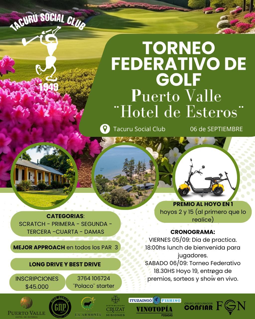 2º PLAY OFF - COPA PUERTO VALLE - REGLAS LOCALES