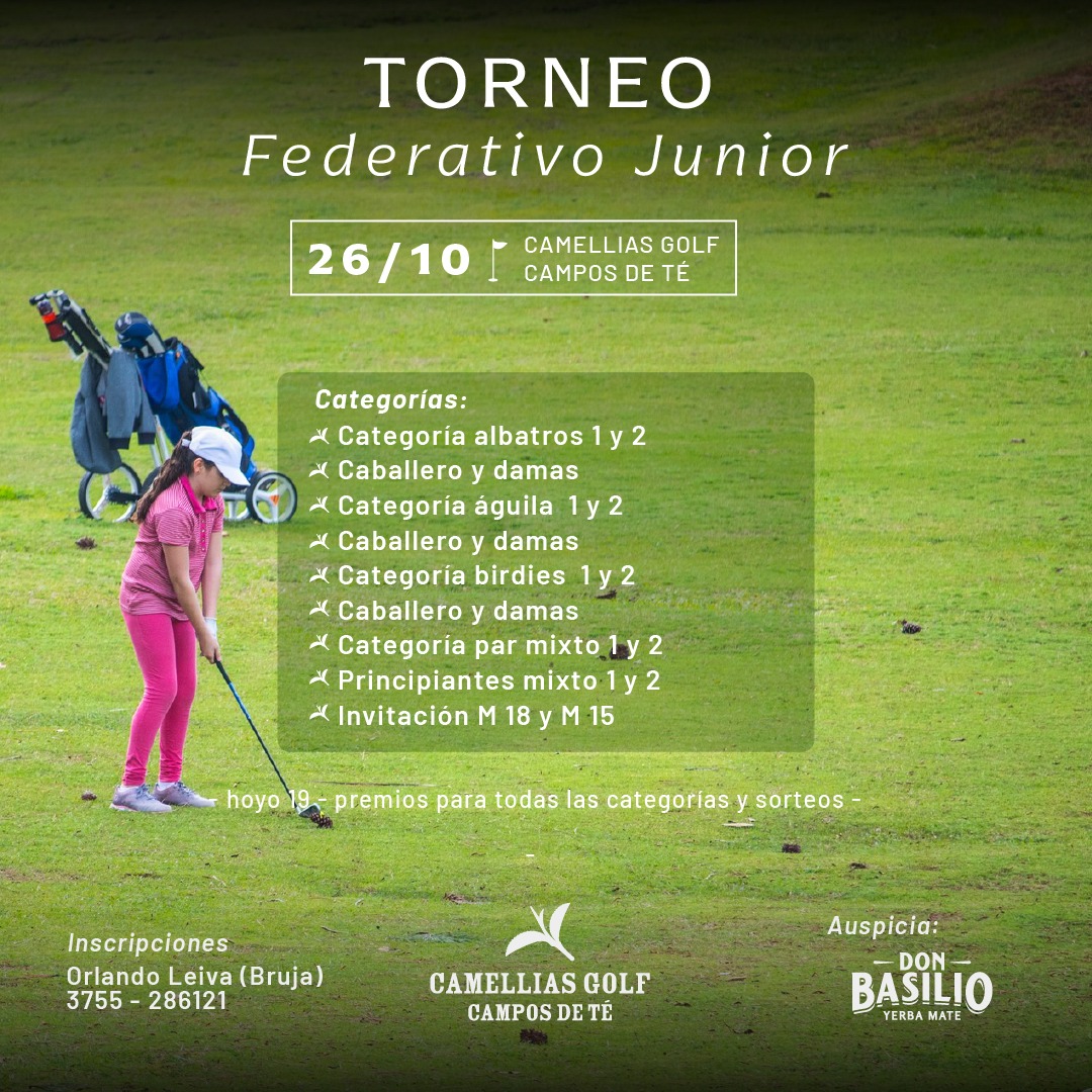 6 Federativo Jrs. Camellias Golf