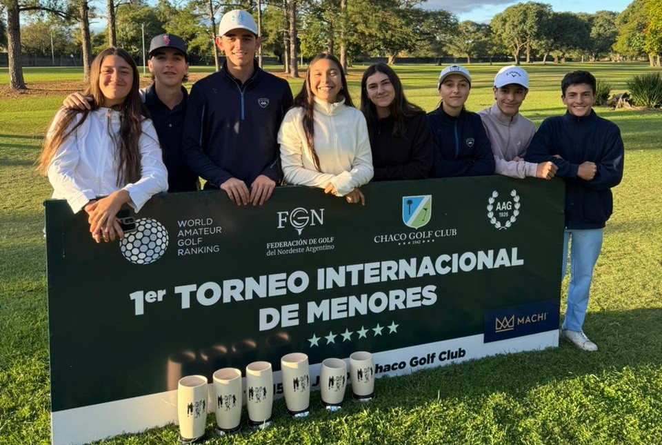 La GolfFedNoa presente en el 1° Torneo Internacional de Menores disputado en Chaco Golf Club