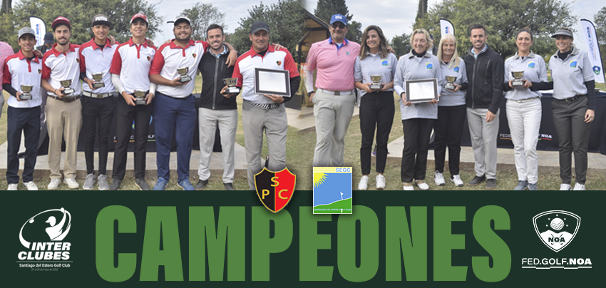 Salta Polo y Santiago del Estero Golf Campeones del Interclubes 2022 