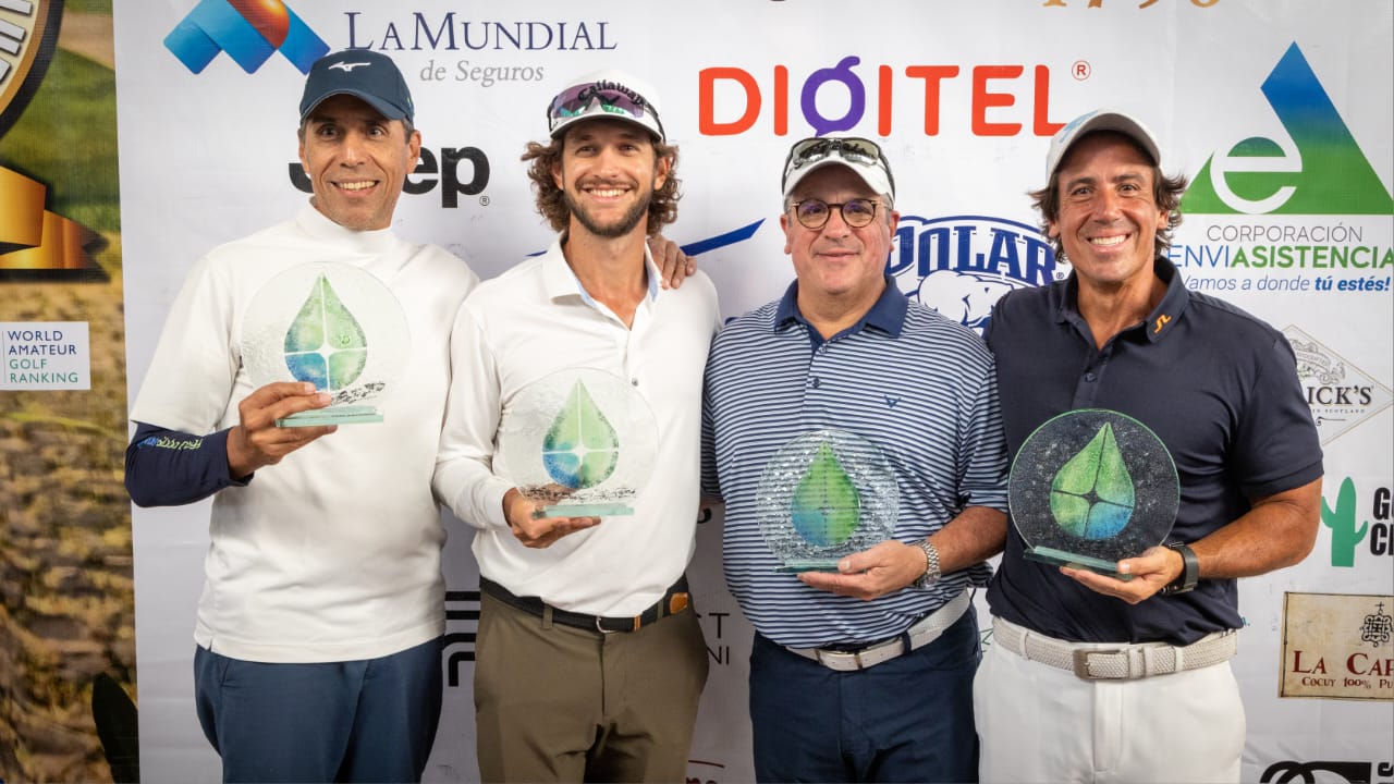 Equipo de Manuel Torres gana Pro-Am del Abierto de Lagunita Country Club Copa Amos Global Energy