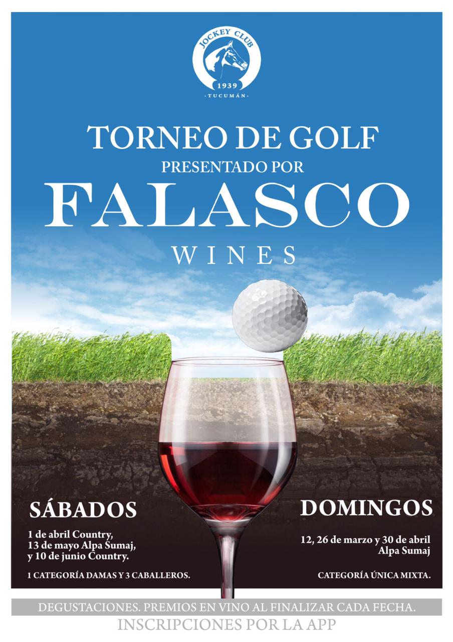 TORNEO DE GOLF presentado por FALASCO WINE 