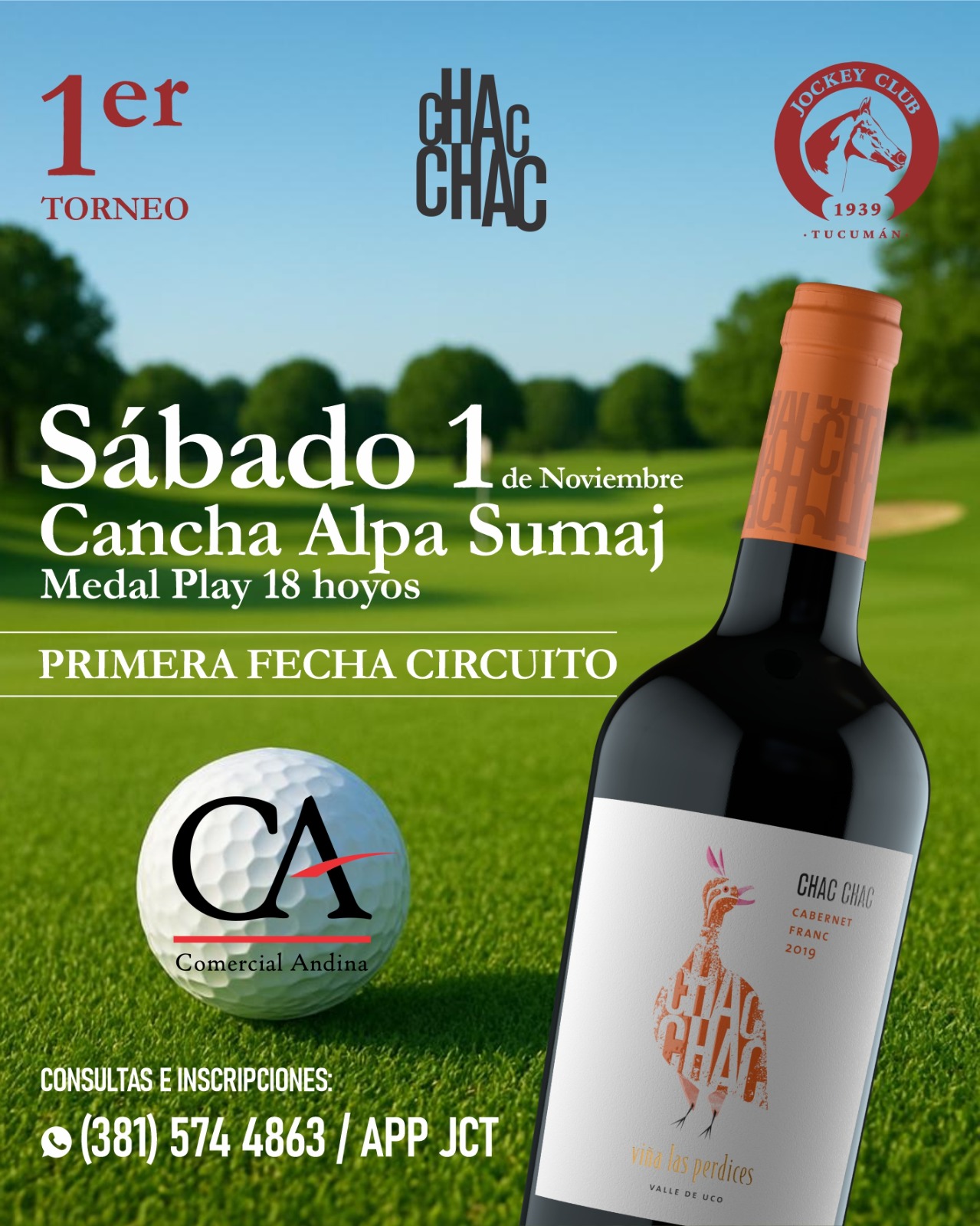 TORNEO BODEGA VIÑAS LAS PERDICES circuito comercial ANDINA - ALPA SUMAJ