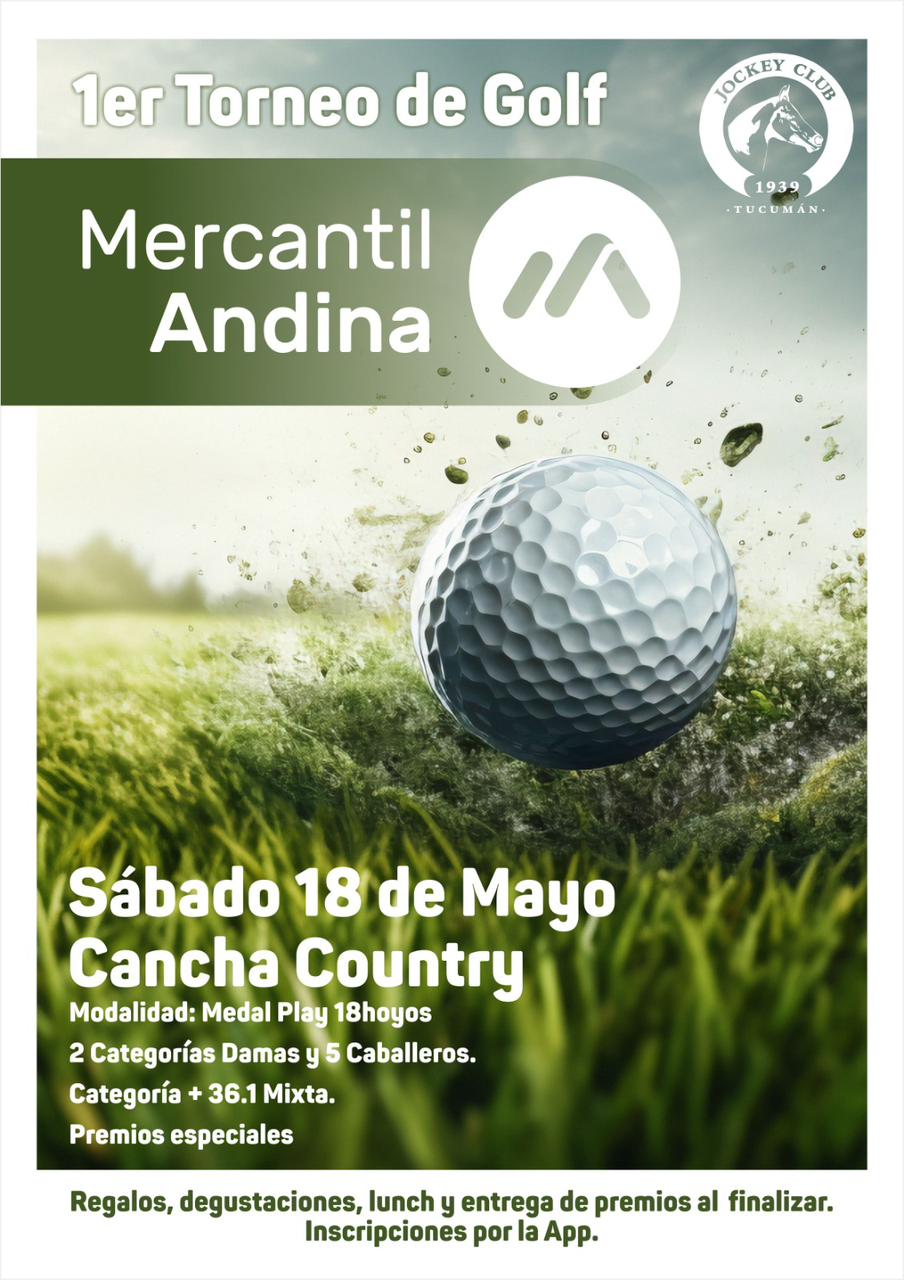 1er TORNEO MERCANTIL ANDINA SEGUROS - COUNTRY 18/05/24