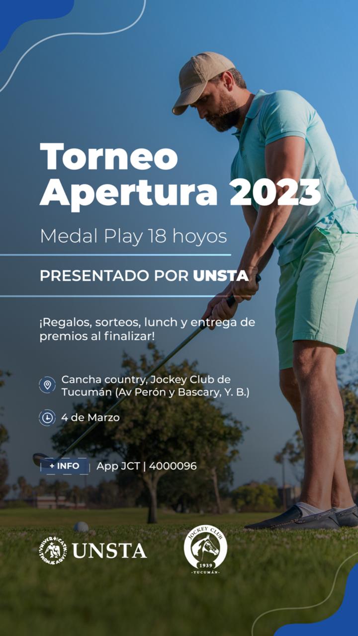 TORNEO APERTURA 2023 presentado por UNSTA - COUNTRY 