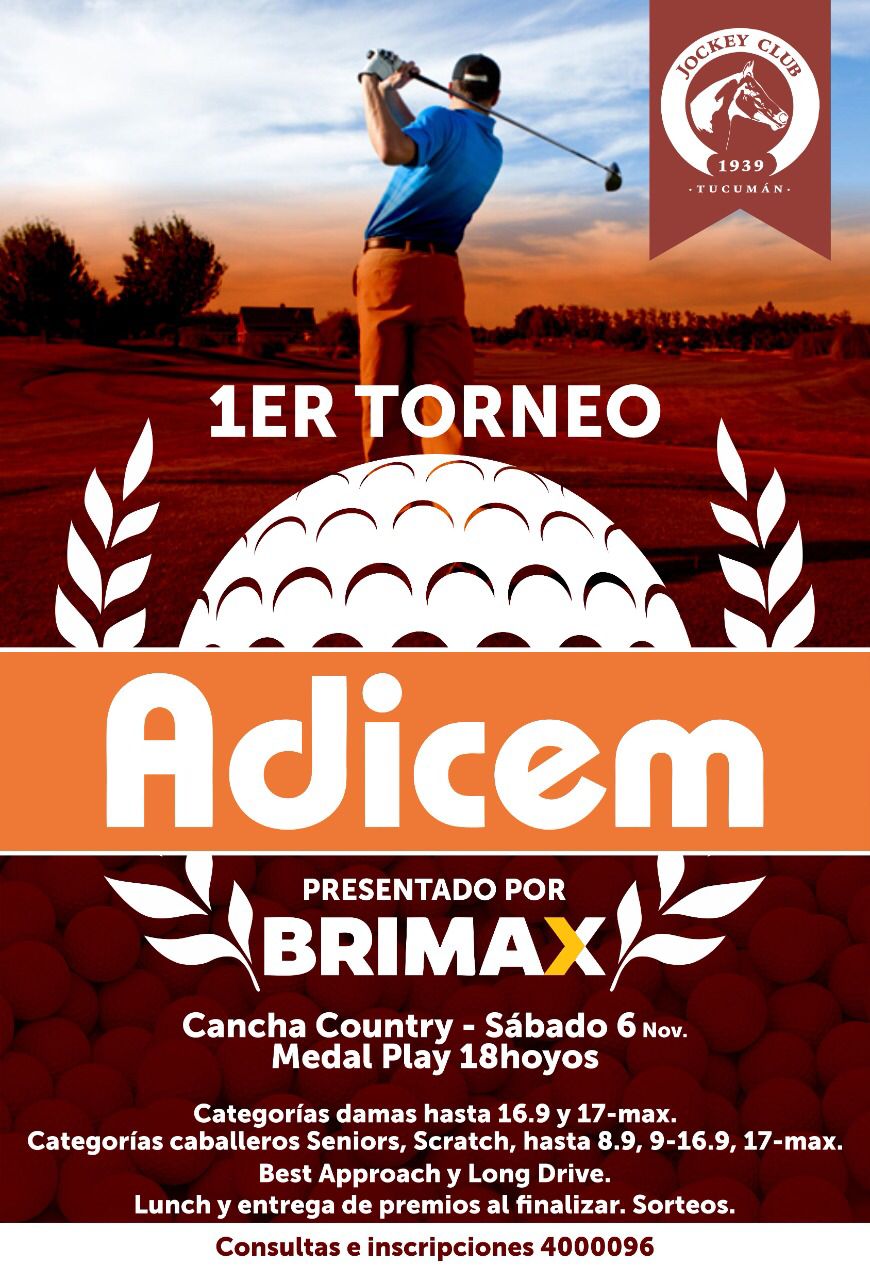 TORNEO ADICEM presentado por BRIMAX  - COUNTRY