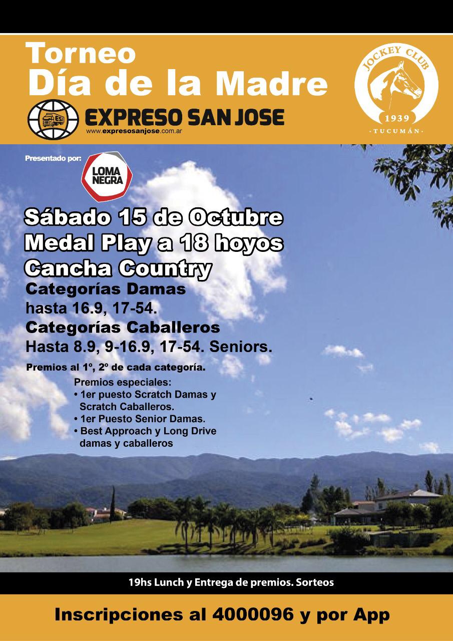 Torneo Dia De La Madre - Expresso San Jose presentado por Loma negra - country