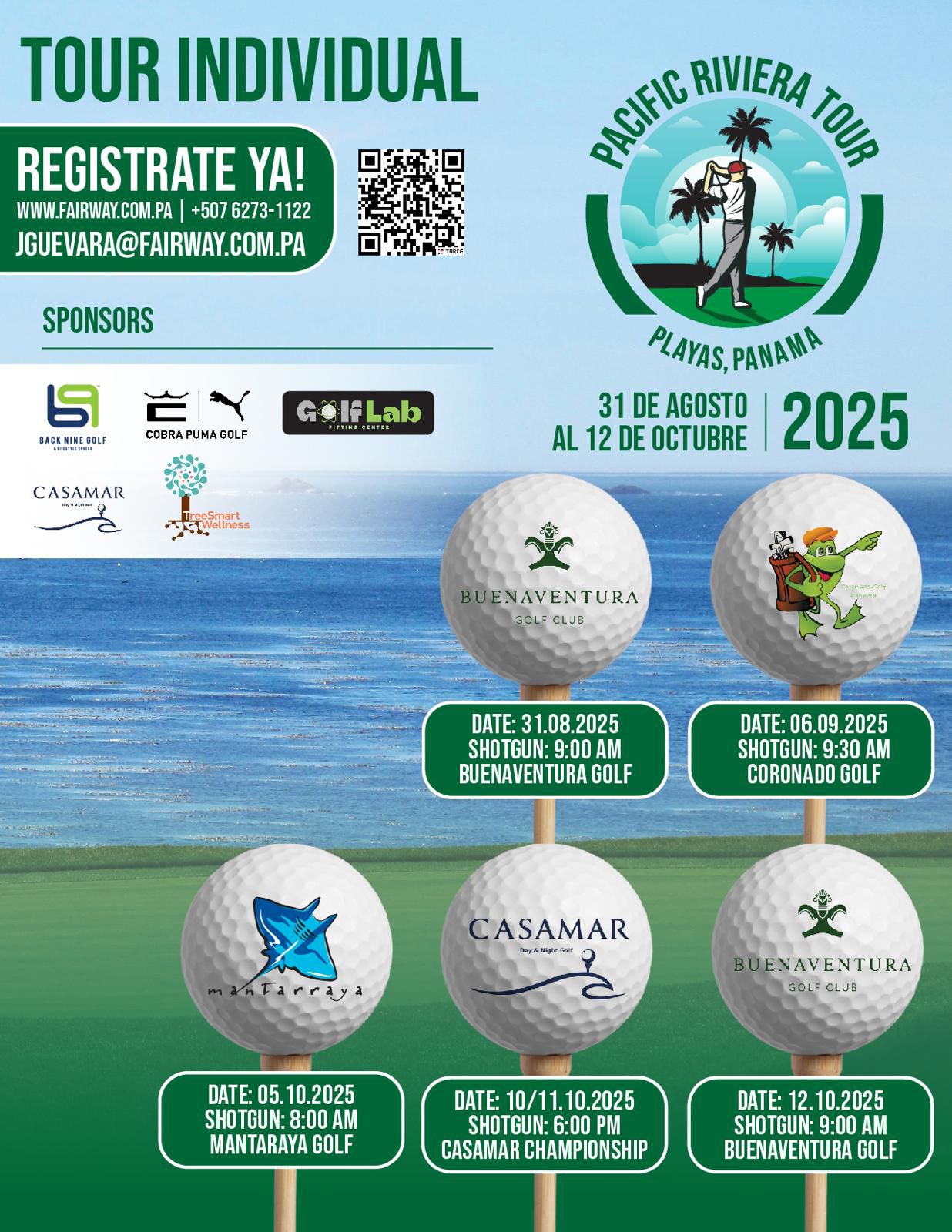 PACIFIC RIVIERA TOUR INDIVIDUAL 2025  