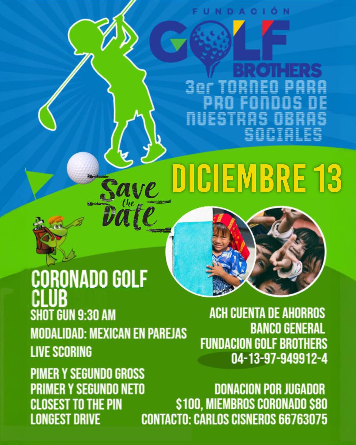 3er TORNEO FUNDACION GOLF BROTHERS 