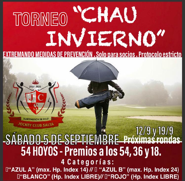 1 Torneo Chau Invierno S.C.G 2020 (05-09-2020)