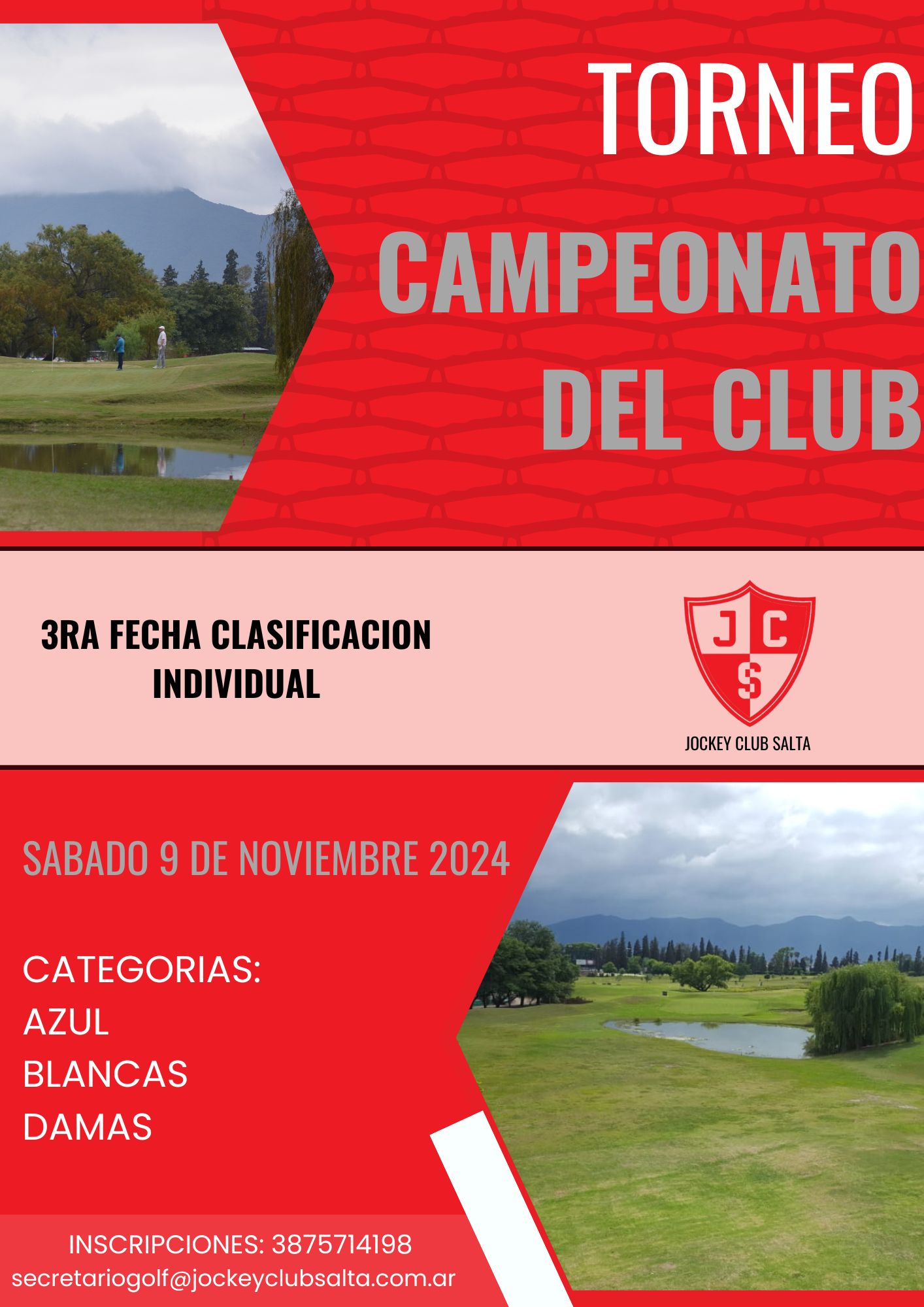 TORNEO CAMPEONATO DEL CLUB - 18 HOYOS MEDALPLAY (09-11-24)