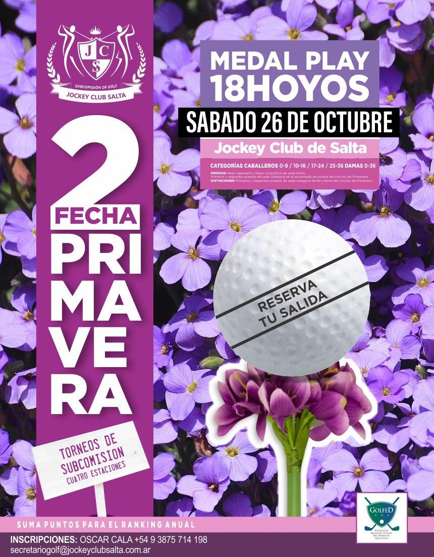 CIRCUITO DE PRIMAVERA - SEGUNDA FECHA (26-10-19)