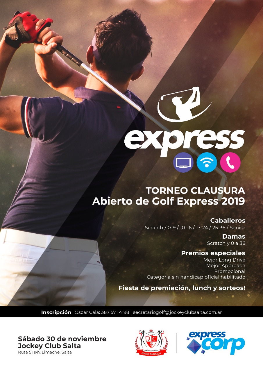 TORNEO CLAUSURA CABLE EXPRESS 2019  Jockey Club de Salta. 