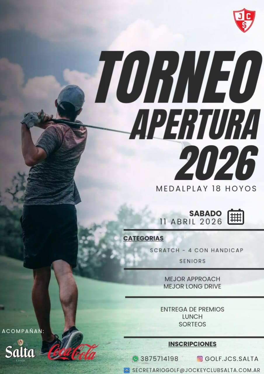 “TORNEO APERTURA 2026” 