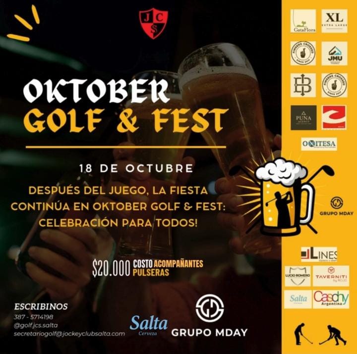 “TORNEO OKTOBER GOLF&FEST 2025” 