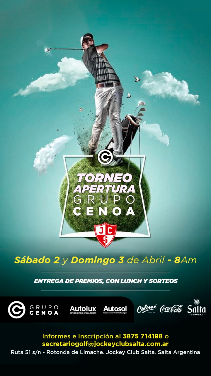 TORNEO APERTURA 2022 - GRUPO CENOA - JOCKEY CLUB DE SALTA 