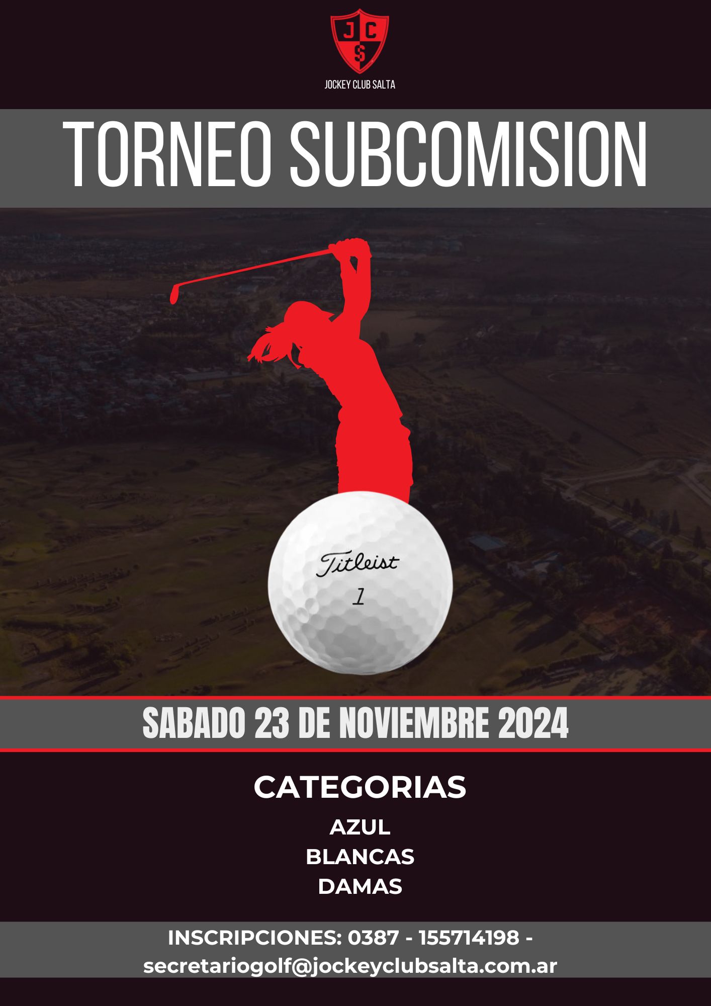 TORNEO SUBCOMISION - 18 HOYOS MEDALPLAY (23-11-24)