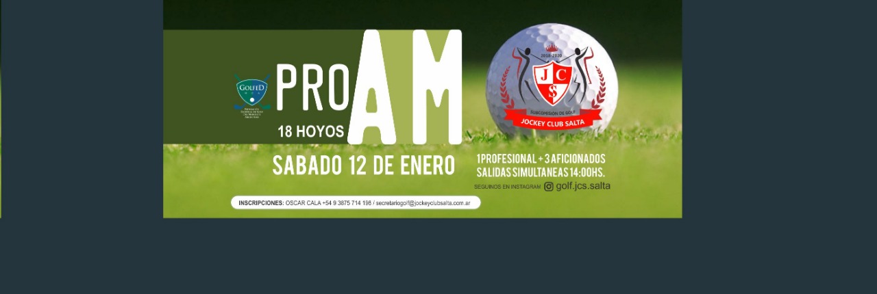 Torneo Pro-Am de Professionales  Verano (12-1-2019)