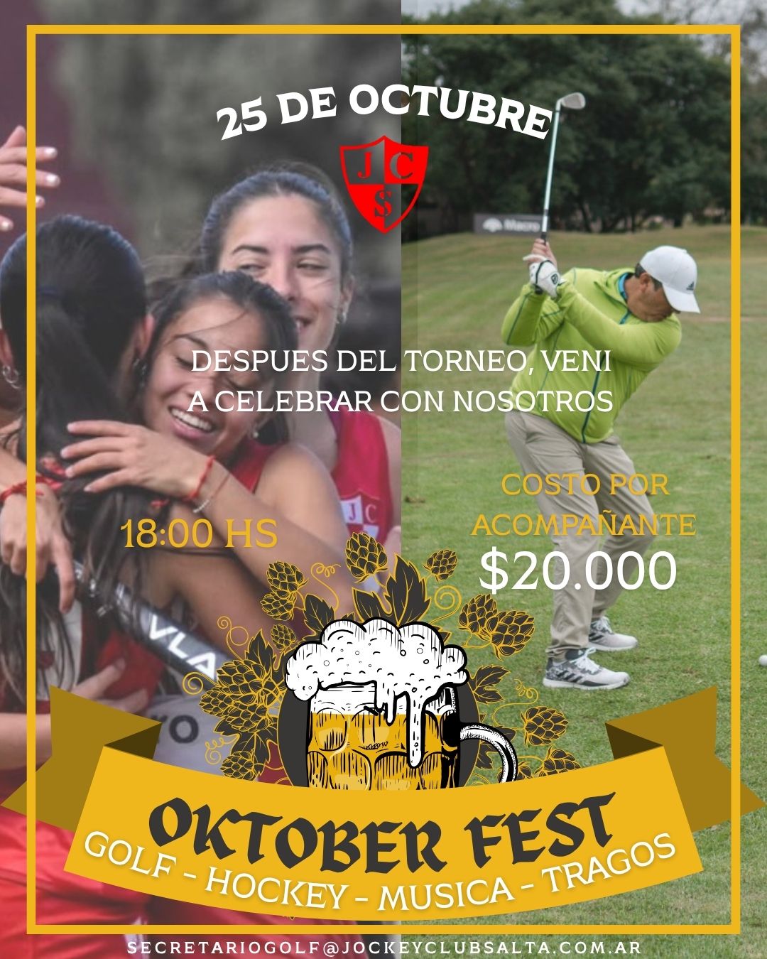 “TORNEO OKTOBER GOLF&FEST 2025” 