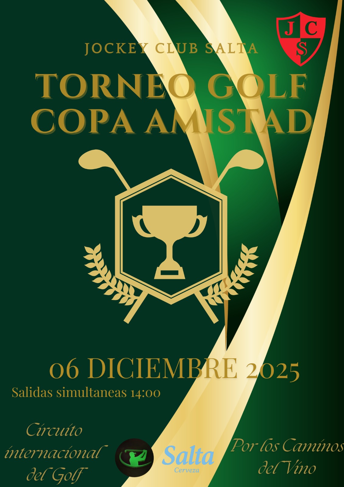 TORNEO COPA AMISTAD - CIRCUITO INTERNACIONAL GOLF POR LOS CAMINOS DEL VINO 2025