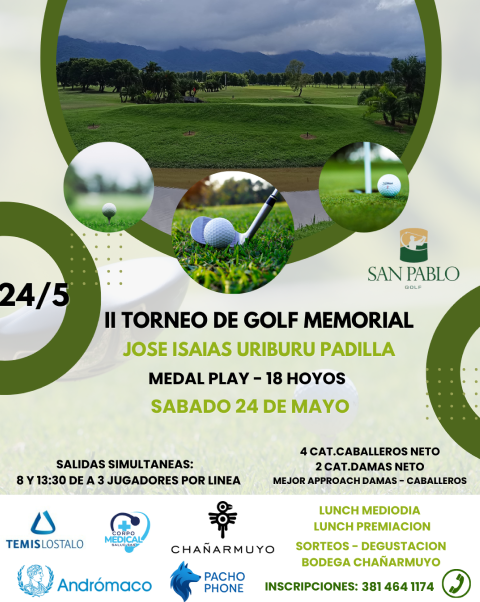 II Torneo Memorial José Isaías Uriburu Padilla