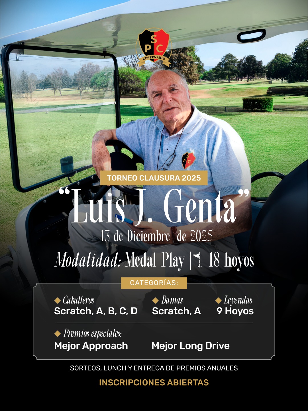 Cierre del año Golfístico