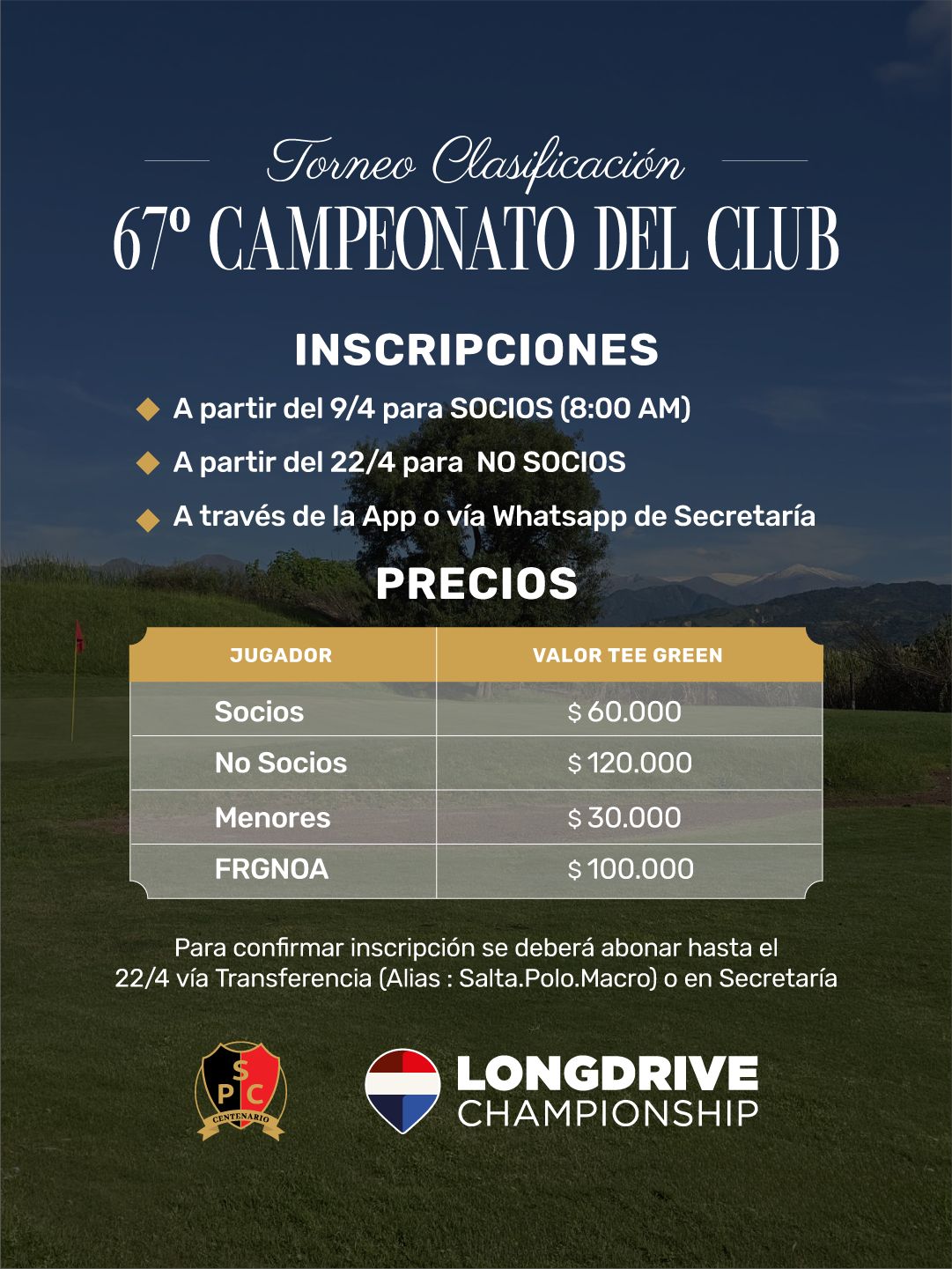 67º CAMPEONATO DEL CLUB