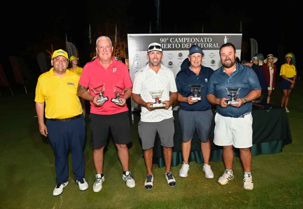 Se jugó el Pro-Am en el Abierto del Litoral