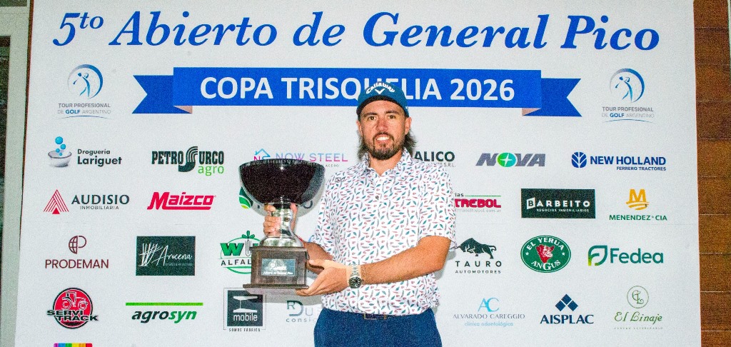 Andrés Gallegos repitió en Gral. Pico